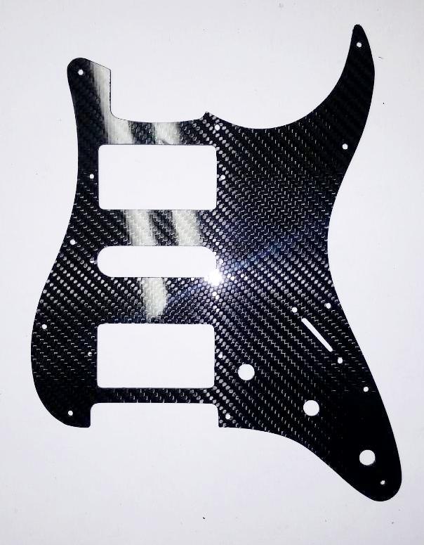 CARBON FIBER Pickguard for Fender® Stratocaster® Strat® USA MIM HSH 11-Hole