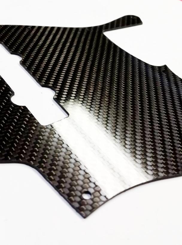 CARBON FIBER Replacement Guitar Pickguard For Fender Jazz Bass 5 String JB