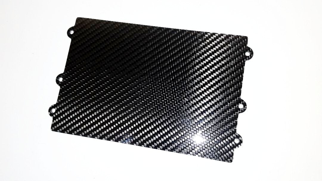 CARBON FIBER DELETE PANEL for 90-93 Mazda Miata Tombstone SURROUND Radio Bezel