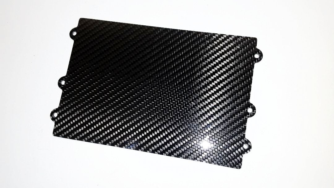 CARBON FIBER DELETE PANEL for 94-97 Mazda Miata Tombstone SURROUND Radio Bezel