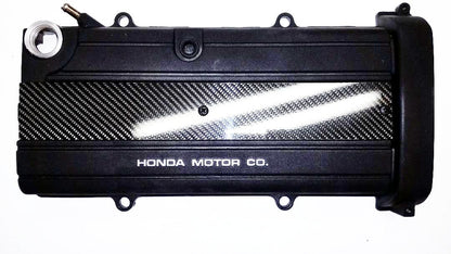 NON V-TEC CARBON FIBER SPARK PLUG VALVE ENGINE COVER FOR B18 B20 B18A1 B181A2
