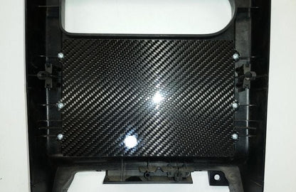 CARBON FIBER DELETE PANEL for 90-93 Mazda Miata Tombstone SURROUND Radio Bezel