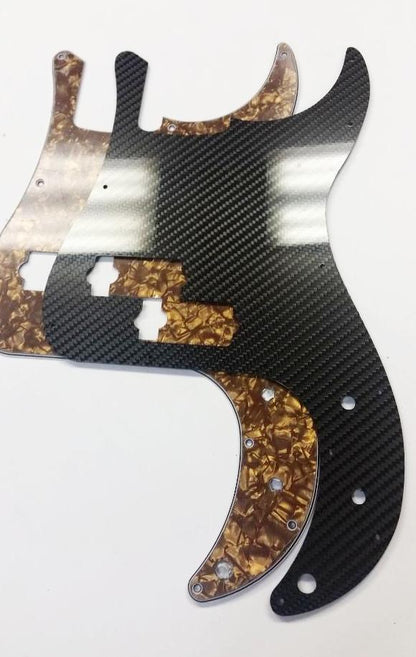CARBON FIBER Pickguard for Fender® Precision P Bass Standard USA MIM 13-Hole