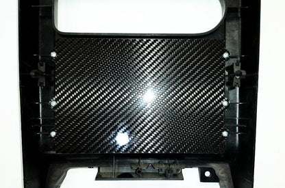 CARBON FIBER DELETE PANEL for 94-97 Mazda Miata Tombstone SURROUND Radio Bezel