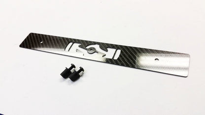 CARBON FIBER CNC'ed BOXER Front License Plate Delete for Subaru WRX Impreza STi