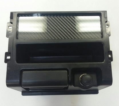 CARBON FIBER Single DIN Radio Stereo Console Off Plate Delete for Honda CRX 88-91