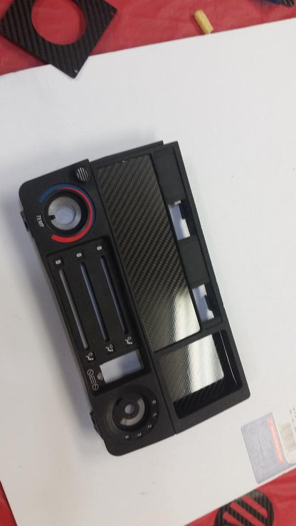 1984-1991 BMW E30 325i 3 Series Radio CARBON FIBER RADIO DELETE