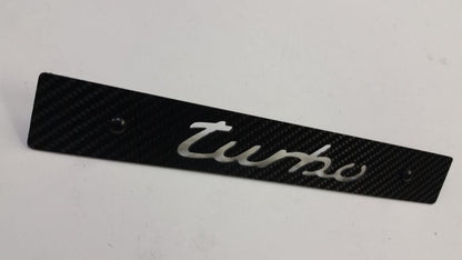 CARBON FIBER CNC'ed TURBO Front License Plate Delete for Subaru WRX Impreza STi