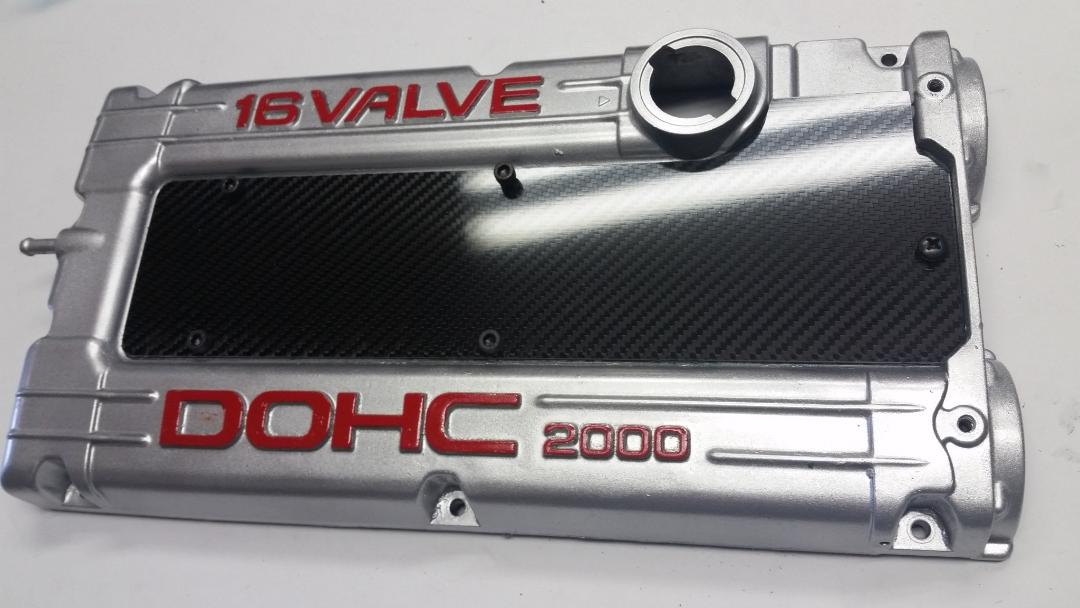 CARBON FIBER CUSTOM SPARK PLUG VALVE COVER FOR MITSUBISHI ECLIPSE 4G63