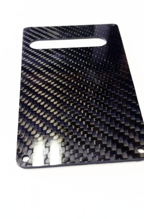 CARBON FIBER Custom Guitar tremolo backplate Cavity Cover Fits PRS SE Style
