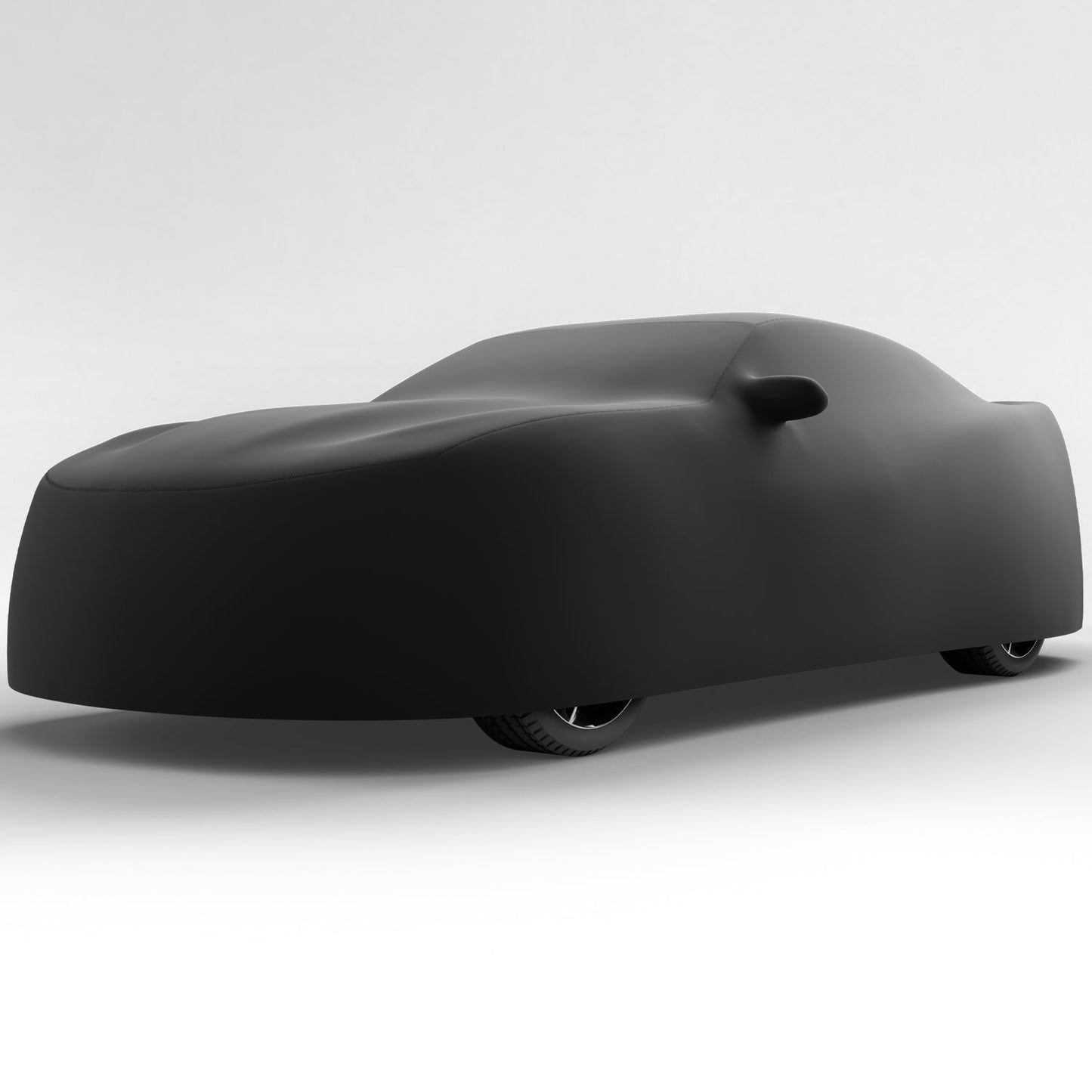 Black Satin BL - Black Car Cover for Chevrolet Camaro 2011 Coupe 2-Door