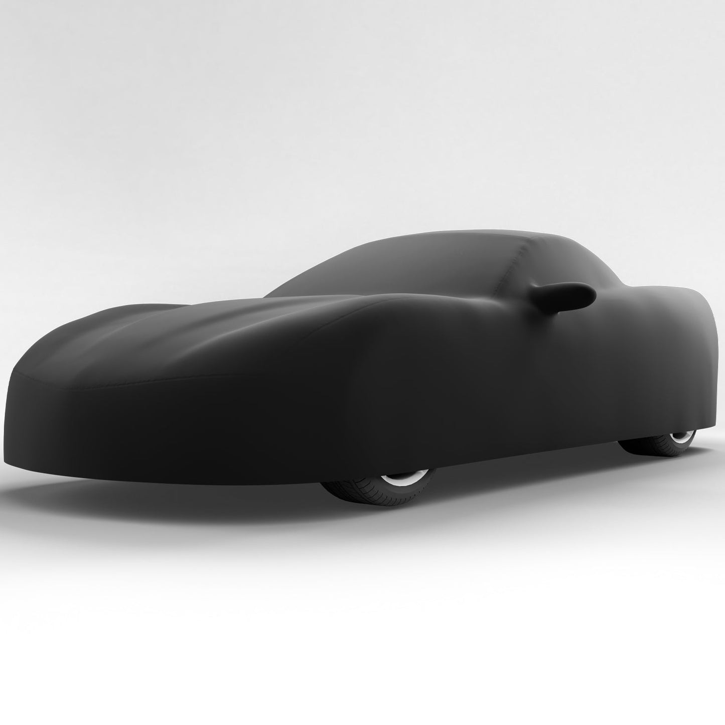 Black Satin BL - Black Car Cover for Chevrolet Corvette ZR1 2013 Convertible 2-Door