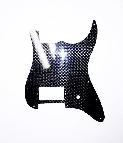 CARBON FIBER Guitar Single Humbucker Pickguard for Fender Stratocaster Strat