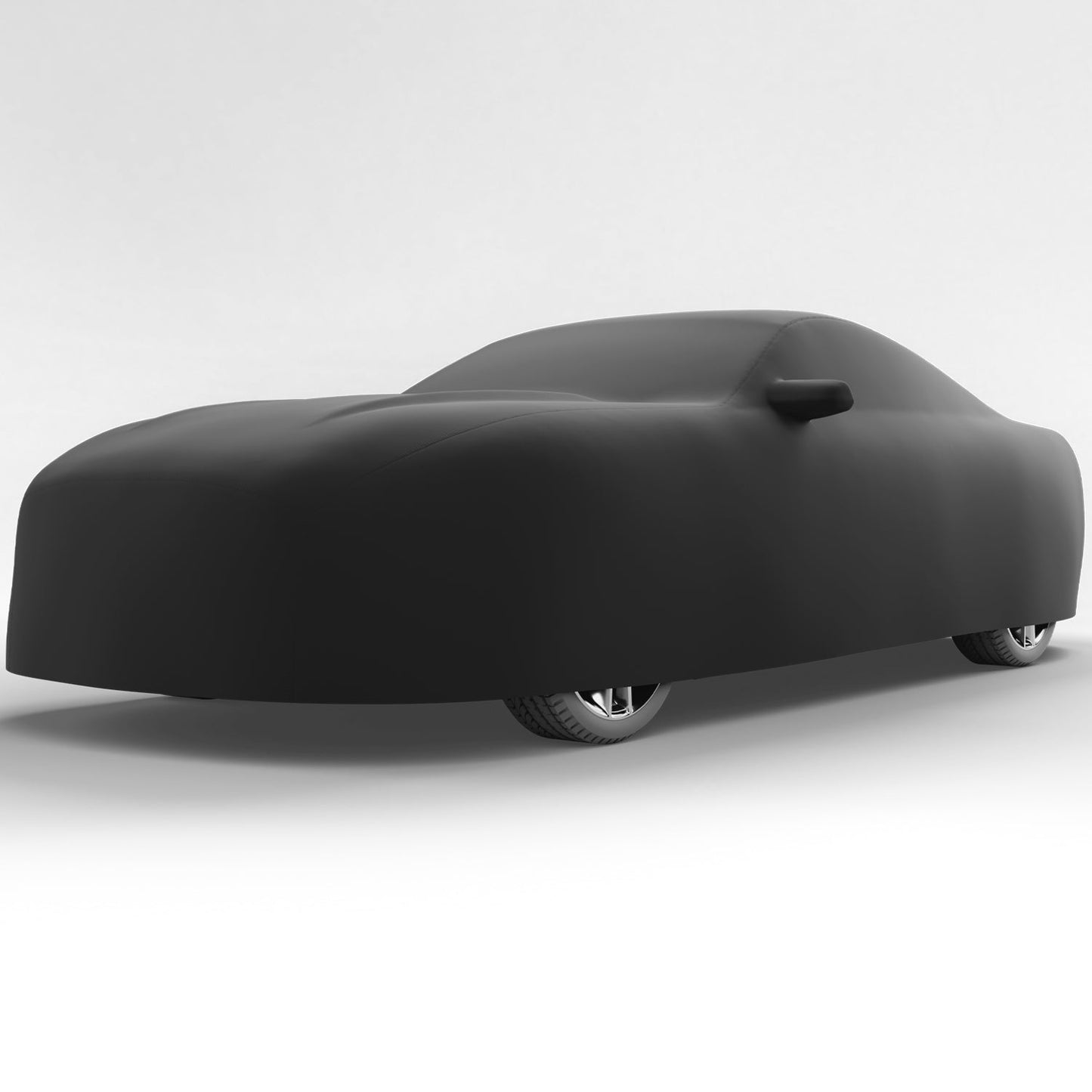 Black Satin BL - Black Car Cover for Ford Mustang Shelby GT500 2012 Convertible 2-Door