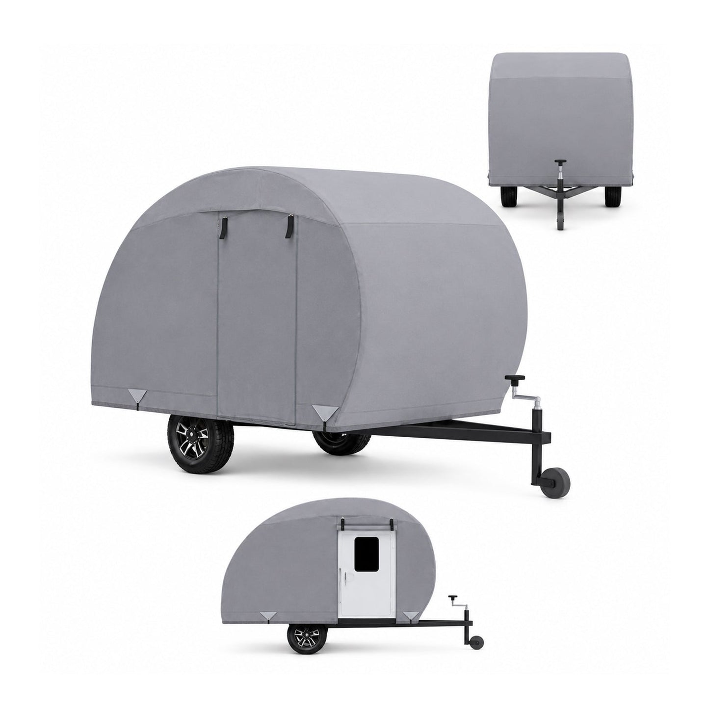 Gold Shield 5L - RV Cover for Teardrop Trailer Up to 16'2" Feet Long