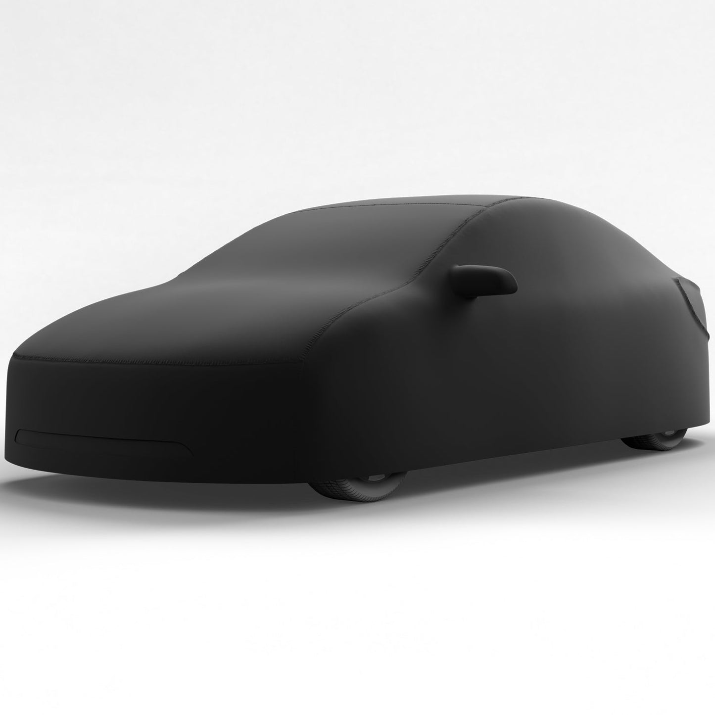 Black Satin BL - Black Car Cover for Tesla Model 3 2021 Sedan 4-Door