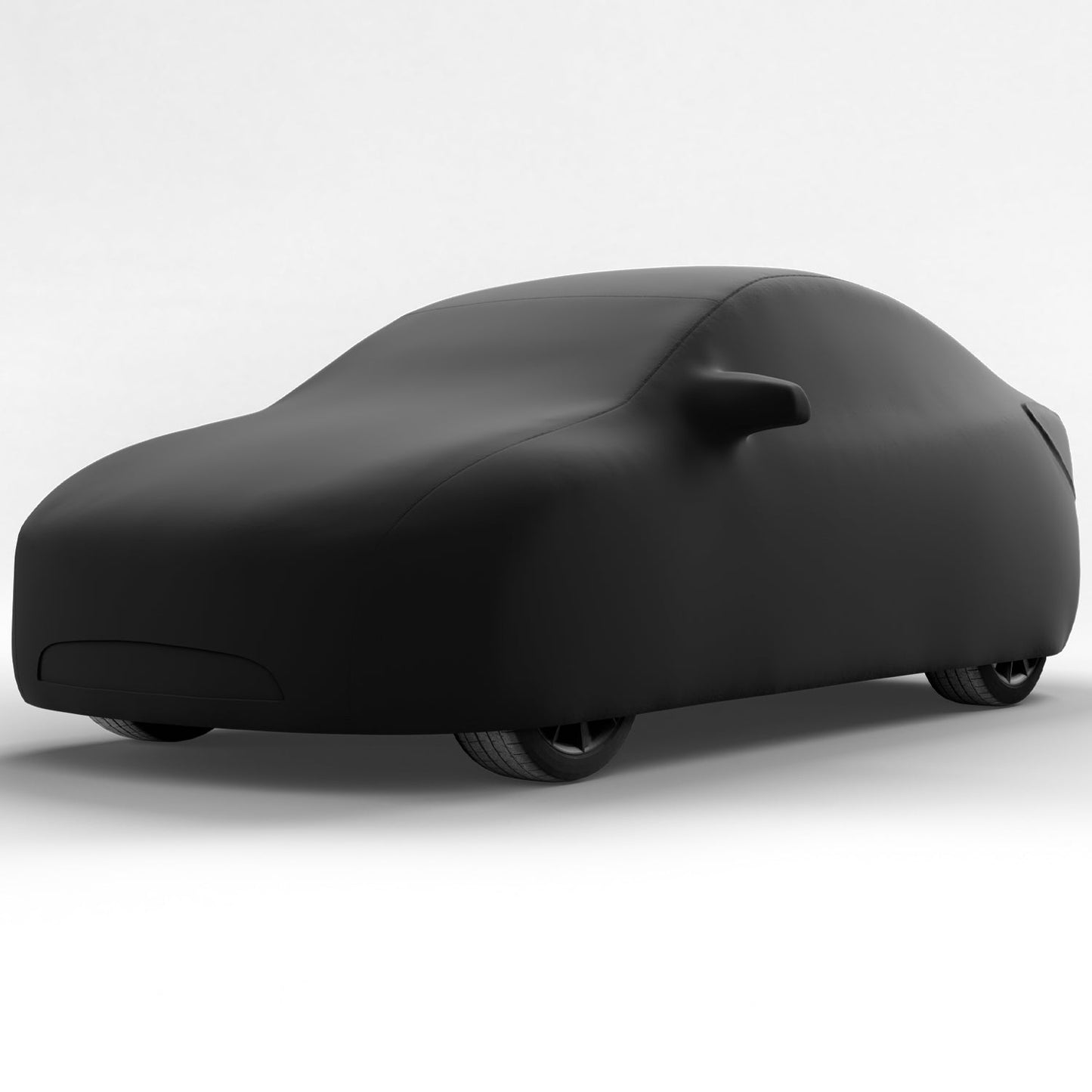 Black Satin BL - Black Car Cover for Tesla Model Y 2021 SUV 4-Door