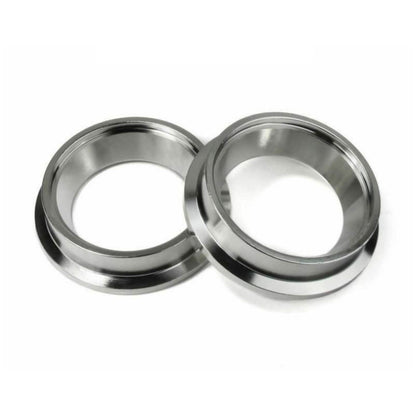 44mm Wastegate Flange Set MV-R MVR Inlet + Outlet insert Clamp Ring for V-Band