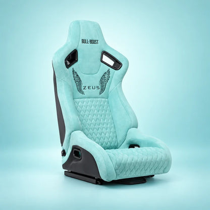BULL BOOST ZEUS Collection Tiffany Blue Reclinable Racing Seats – Pair