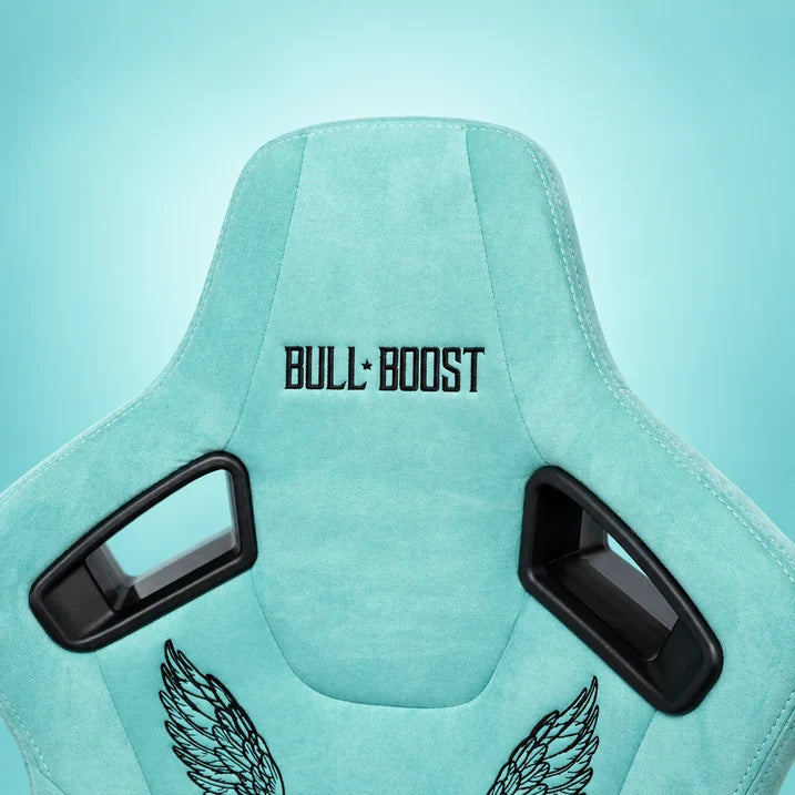 BULL BOOST ZEUS Collection Tiffany Blue Reclinable Racing Seats – Pair