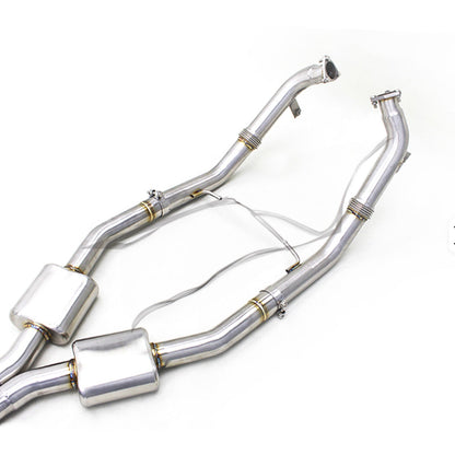 Titanium Valved Catback Exhaust System for Audi Q8 Q8 2.0T 3.0T