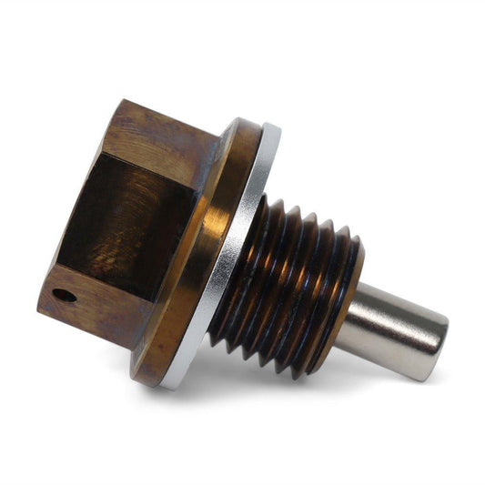 BLOX RACING Titanium Magnetic Transmission Oil Drain Plug - Honda M14x1.5