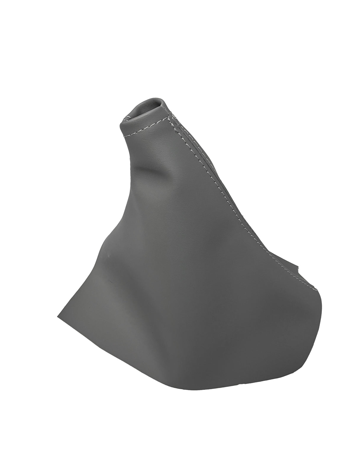 Titanium Gray Leather Handbrake & Shift Boot Cover Compatible With 2005-2013 Chevy Corvette C6