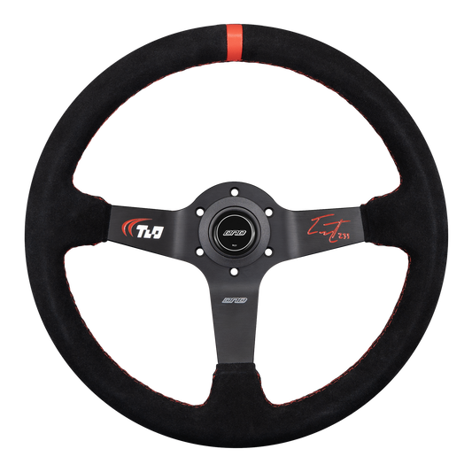Tommy Lemaire Suede Steering Wheel (Limited Signature Edition)