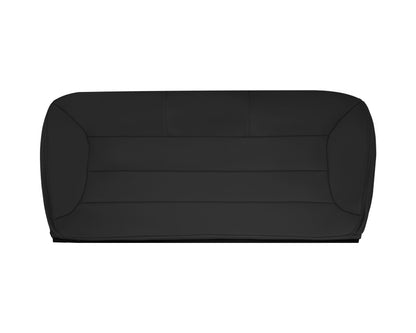 1992 - 1996 Ford Bronco Eddie Bauer Second Row Synthetic Leather Seat Cover In Black