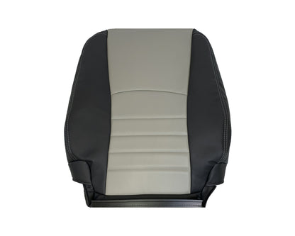 2009 2010 2011 2012 Dodge Ram Work Truck Replacement Vinyl Seat Covers 2-Tone Gray/Dark Gray: Choose your side