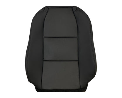 2005 - 2008 Acura TL Driver Or Passenger Replacement Genuine Leather or Synthetic Leather Seat Covers: Perforated Black