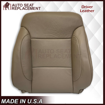 2014 - 2019 Chevy Silverado/GMC Yukon/ Tahoe/ Suburban Perforated Replacement Seat Covers in Tan