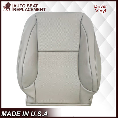 2010-2021 Lexus GX460 Replacement Perforated Synthetic Leather Seat Cover: Ecru “Off-White/Cream” Perforated