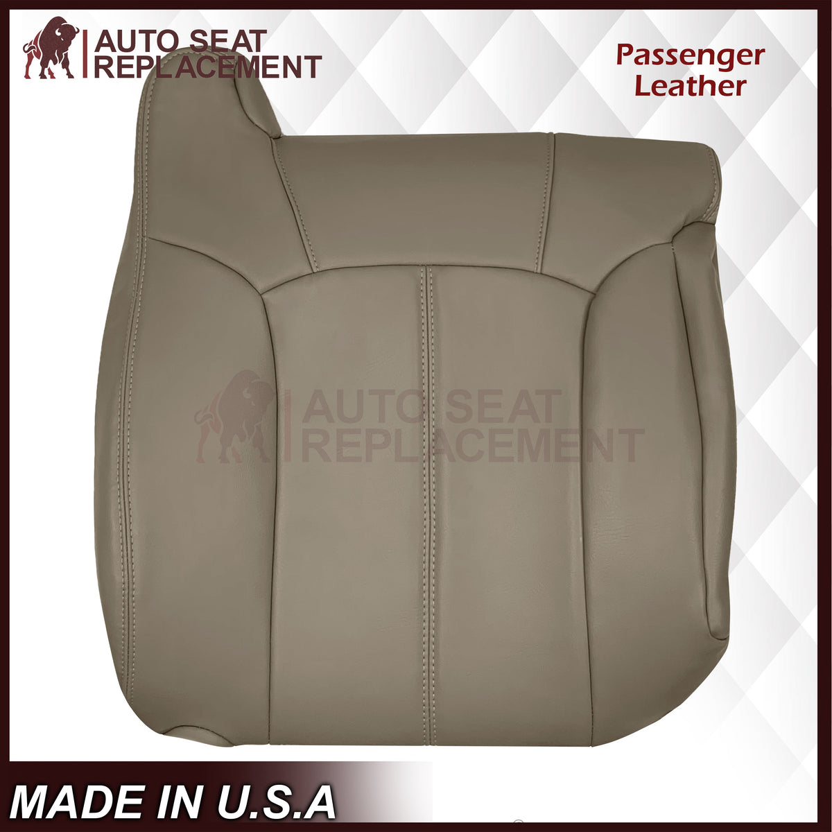 1999-2002 Chevy Silverado Seat Cover in Medium Neutral Tan: Choose From Variations