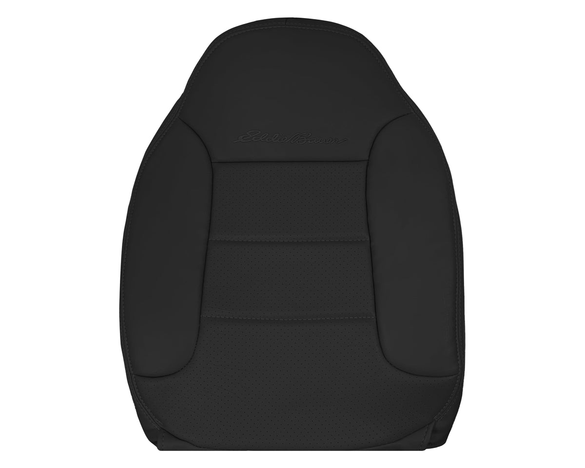 1992 - 1996 Ford Bronco Eddie Bauer Synthetic Leather Seat Cover In Black