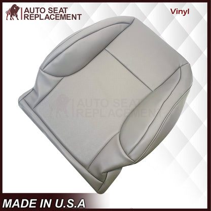 2010-2021 Lexus GX460 Replacement Perforated Synthetic Leather Seat Cover: Ecru “Off-White/Cream” Perforated