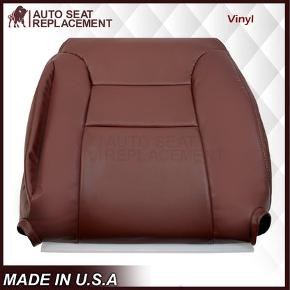 1995 1996 1997 1998 1999 Chevy Silverado LT LS Z71 Vinyl Seat Covers In Ruby Red