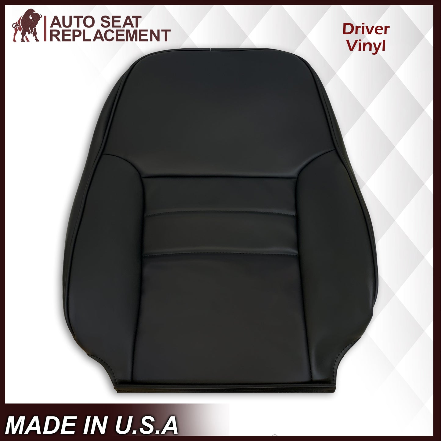 1994-1998 Ford Mustang Synthetic Replacement Seat Covers in Black: Choose From Variation