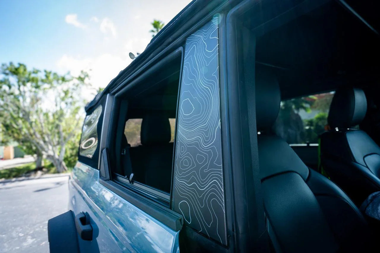 Topo B Pillar Protection Kit - 2021+ Bronco