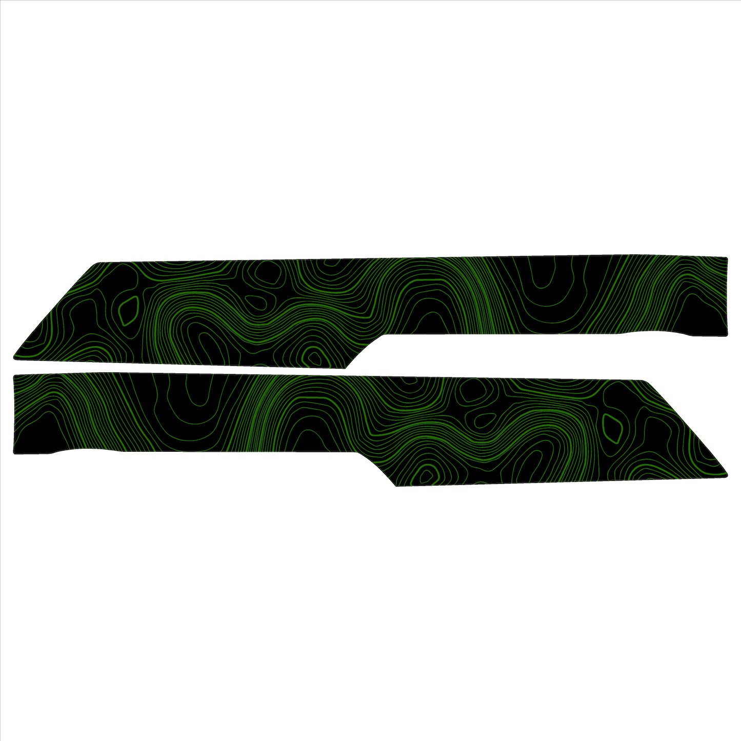 Topo Understeering Panel Overlay (Printed Series) - 2023+ Bronco (Type B)