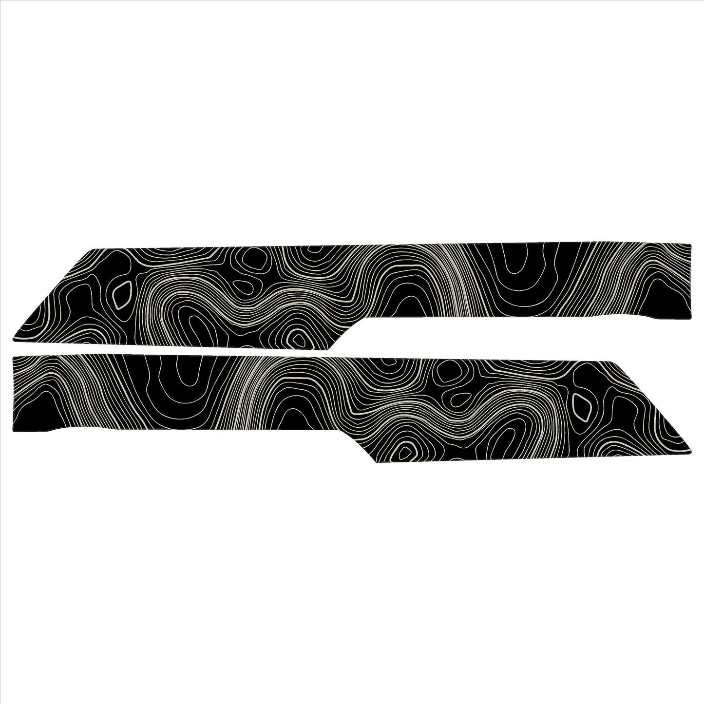 Topo Understeering Panel Overlay (Printed Series) - 2021-2022 Bronco (Type A)