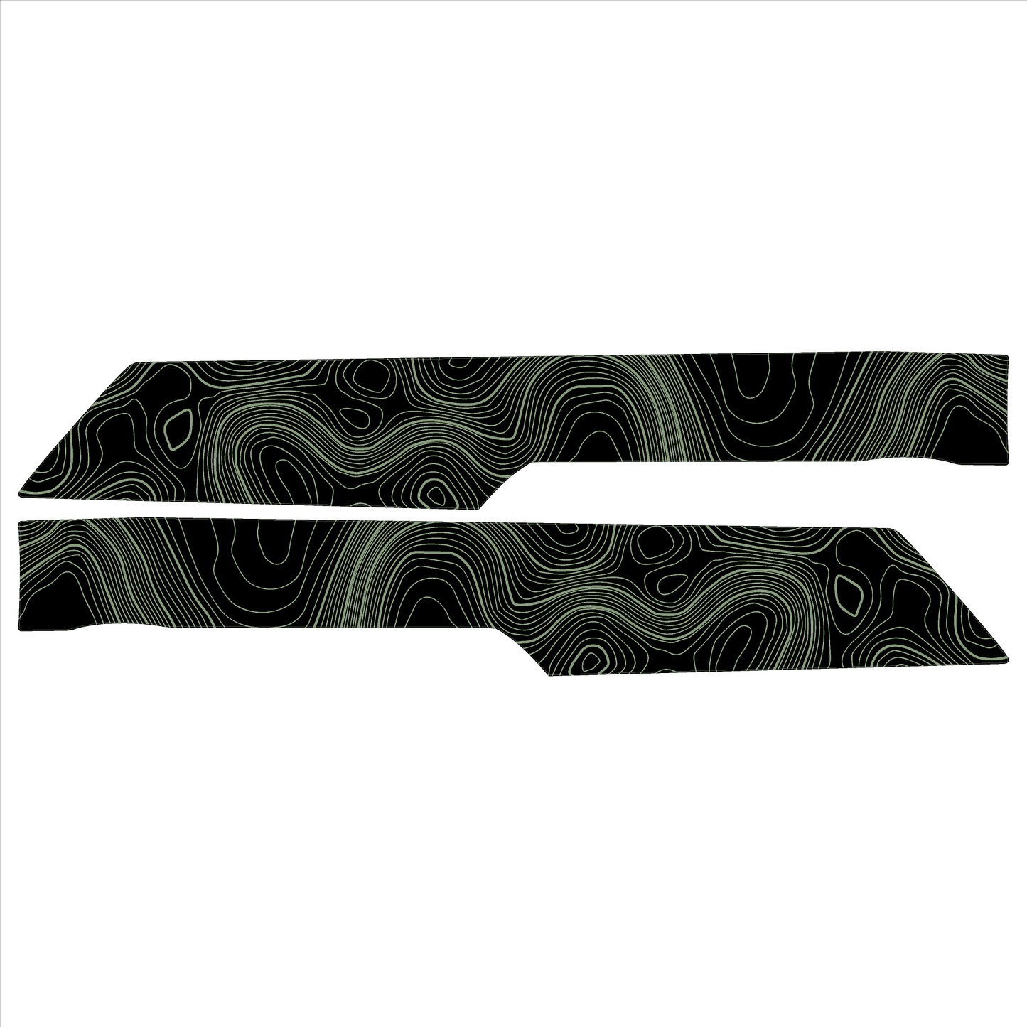Topo Understeering Panel Overlay (Printed Series) - 2021-2022 Bronco (Type A)