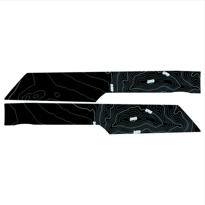 Topo Understeering Panel Overlay (Printed Series) - 2023+ Bronco (Type B)