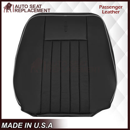 2003 - 2006 Lincoln Navigator Replacement Seat Covers in Black: Choose Genuine Leather or Vinyl