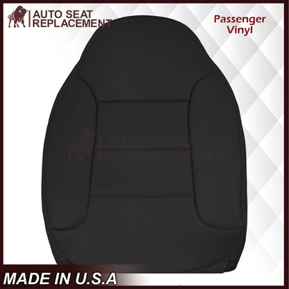 1992 - 1996 Ford Bronco Eddie Bauer Synthetic Leather Seat Cover In Black
