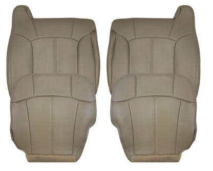 1999-2002 Chevy Silverado Seat Cover in Medium Neutral Tan: Choose From Variations