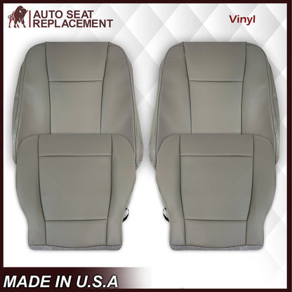 2017-2022 Ford F-250 F-350 F-450 F-550 XL WORK TRUCK Replacement Seat Covers In Gray: Choose From Variants