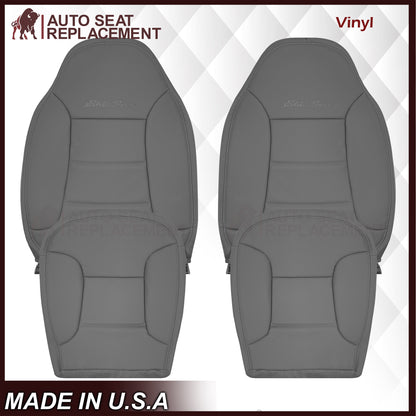 1992 - 1996 Ford Bronco Eddie Bauer Synthetic Leather Seat Cover In Gray