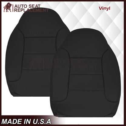1992 - 1996 Ford Bronco Eddie Bauer Synthetic Leather Seat Cover In Black