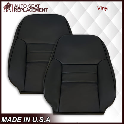 1994-1998 Ford Mustang Synthetic Replacement Seat Covers in Black: Choose From Variation